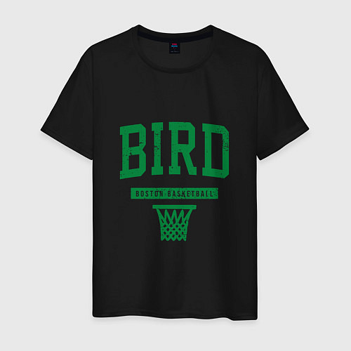 Мужская футболка Bird - Boston / Черный – фото 1