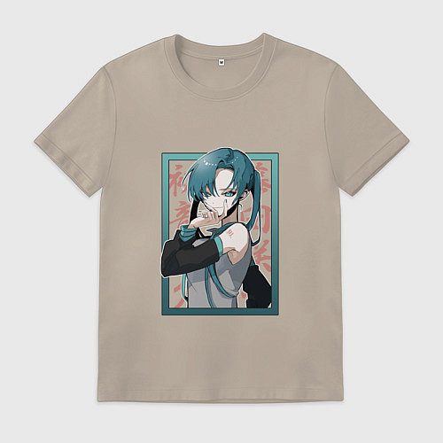 Мужская футболка Hatsune Miku Drain / Миндальный – фото 1