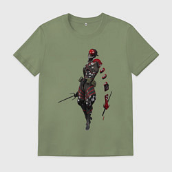 Футболка хлопковая мужская Monsoon 976-AZQEE, цвет: авокадо