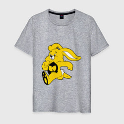 Футболка хлопковая мужская Wu-Tang Bunny, цвет: меланж