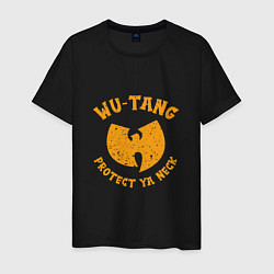 Футболка хлопковая мужская Protect Ya Neck Wu-Tang, цвет: черный
