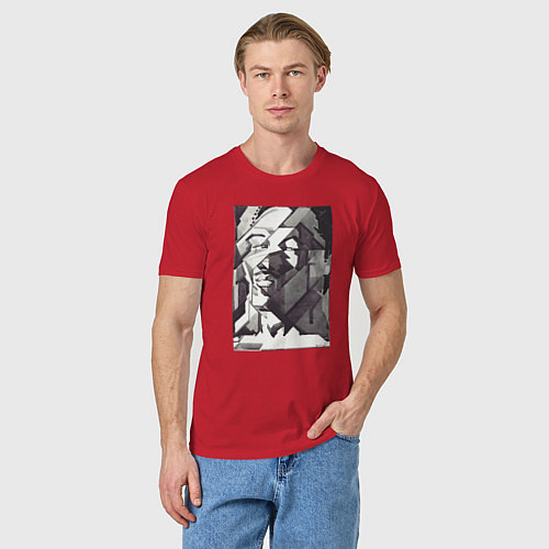 Мужская футболка Reijer Stolk: Self-Portrait / Красный – фото 3