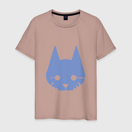Мужская футболка Stray Blue / Пыльно-розовый – фото 1
