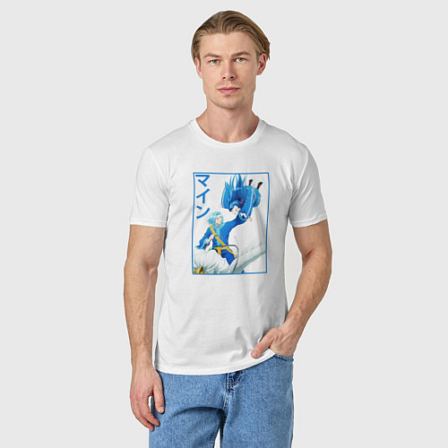 Мужская футболка Майн и Фердинанд - Власть книжного червя / Белый – фото 3