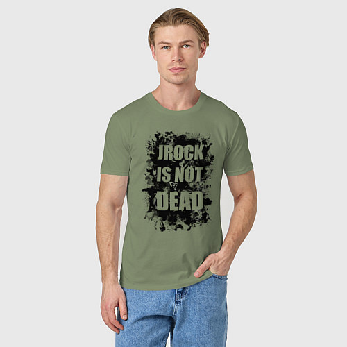 Мужская футболка JRock is not dead / Авокадо – фото 3