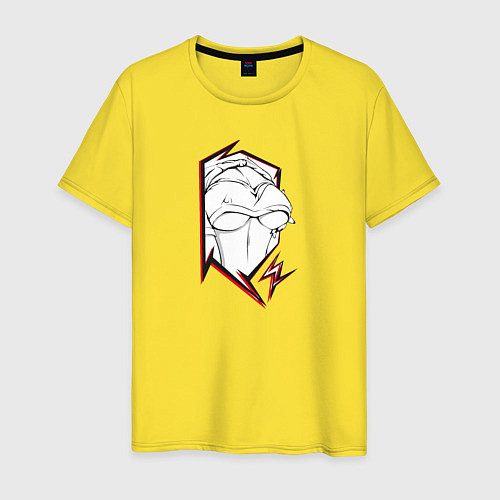 Мужская футболка Boobs / Желтый – фото 1