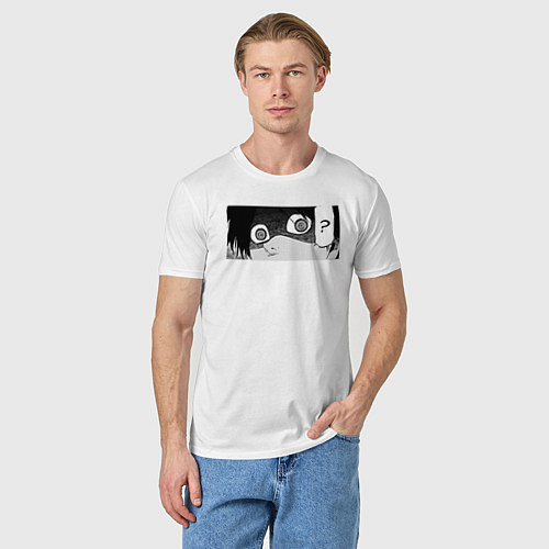 Мужская футболка Урума Распятие Шести / Белый – фото 3