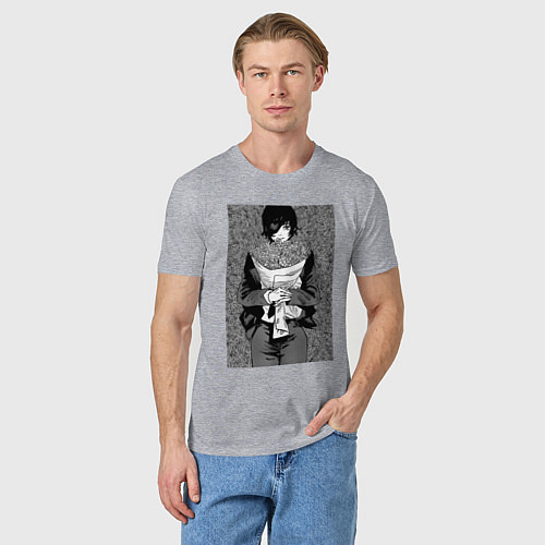 Мужская футболка Химено / Меланж – фото 3