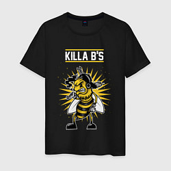 Футболка хлопковая мужская Wu - Killa BS, цвет: черный