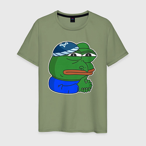Мужская футболка Лягушонок Пепе хочет денег / Авокадо – фото 1
