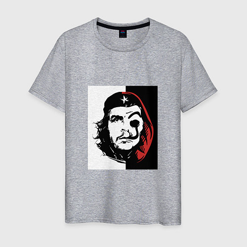 Мужская футболка Бумаждый дом - Че Гевара / Меланж – фото 1