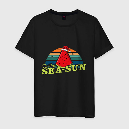 Мужская футболка Sea-sun / Черный – фото 1