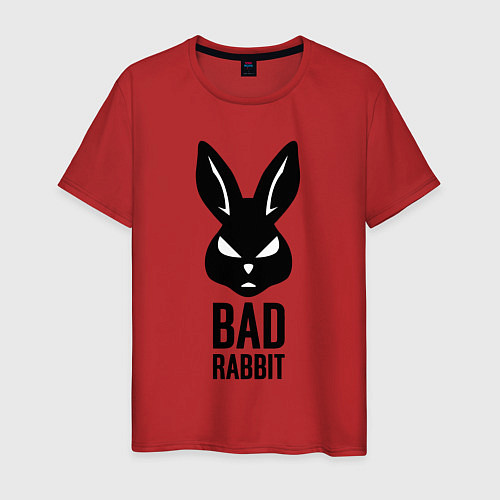 Мужская футболка Bad rabbit / Красный – фото 1