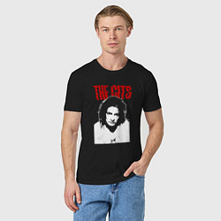 Футболка хлопковая мужская The gits панк рок группа, цвет: черный — фото 2