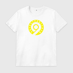 Футболка хлопковая мужская Автостроителей 9, цвет: белый