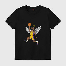 Футболка хлопковая мужская Kobe Simpson, цвет: черный