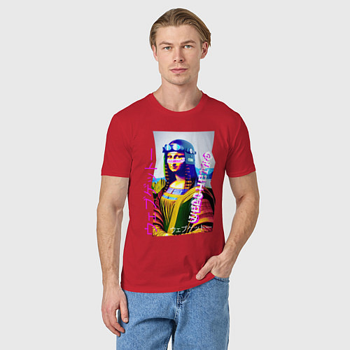 Мужская футболка Gioconda - web ghetto - fashion style / Красный – фото 3