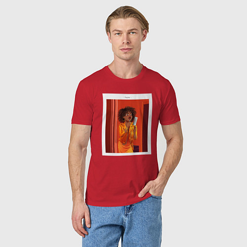 Мужская футболка Taylor Harding - Why Women Kill / Красный – фото 3