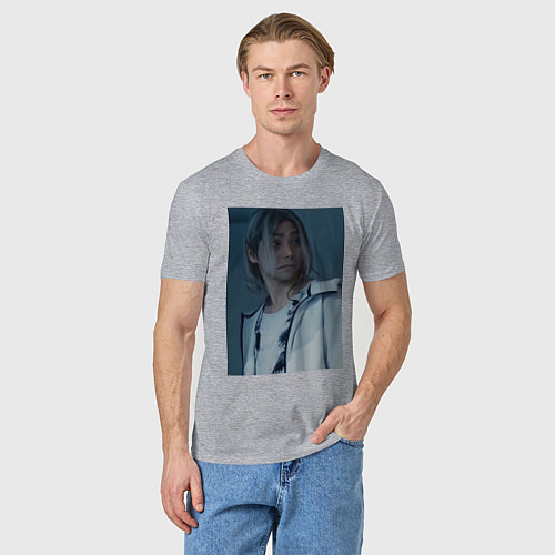 Мужская футболка Алиса в пограничье Чишия / Меланж – фото 3