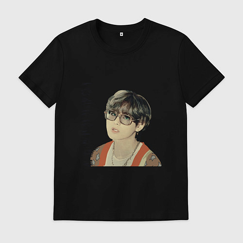 Мужская футболка Тэхен и Чонгук / Черный – фото 1