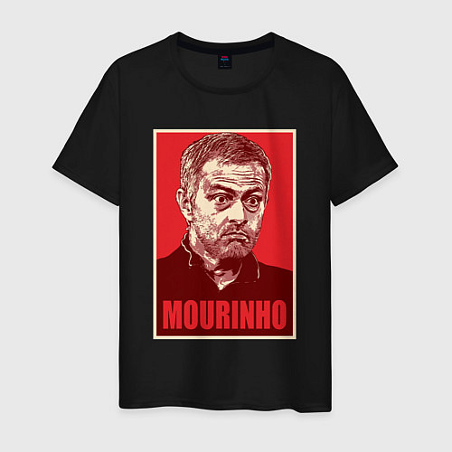Мужская футболка Mourinho / Черный – фото 1