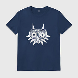 Футболка хлопковая мужская Легенды о Зельде - дух, цвет: тёмно-синий