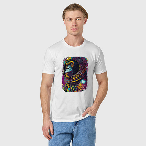 Мужская футболка Galactic Ape / Белый – фото 3