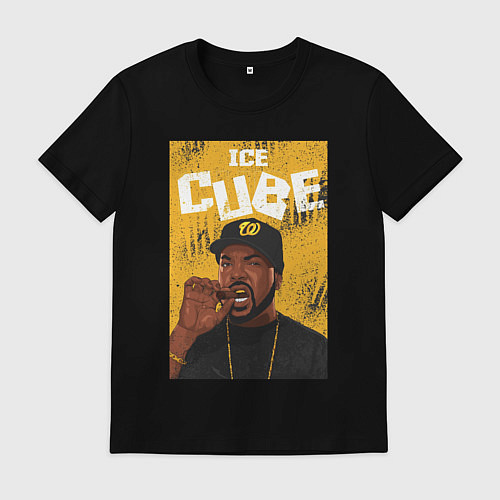 Мужская футболка Ice Сube / Черный – фото 1