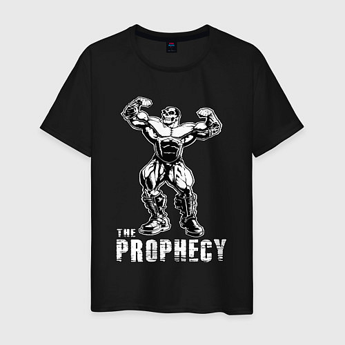 Мужская футболка The prophecy / Черный – фото 1