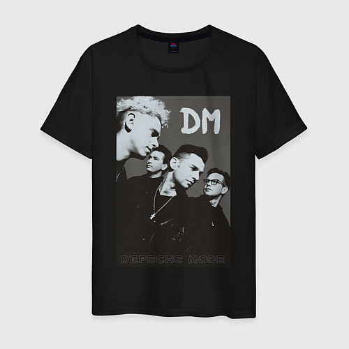 Мужская футболка Depeche Mode 90 Violator / Черный – фото 1