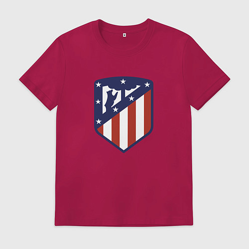 Мужская футболка Atletico Madrid FC / Маджента – фото 1