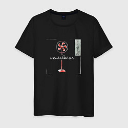 Футболка хлопковая мужская Depeche Mode - Ventilator Violator, цвет: черный