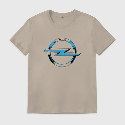 Мужская футболка Opel sport auto / Миндальный – фото 1