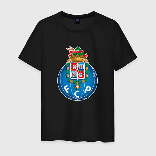 Мужская футболка Porto sport fc / Черный – фото 1