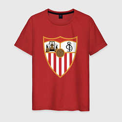 Футболка хлопковая мужская Sevilla, цвет: красный