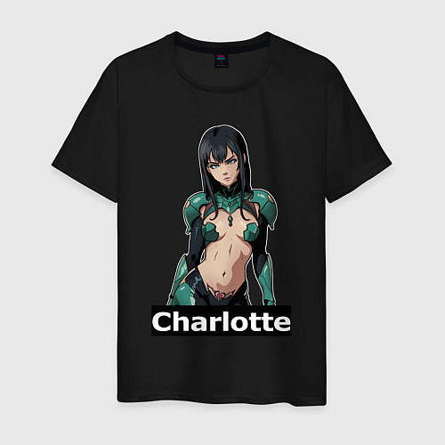 Мужская футболка Charlotte / Черный – фото 1