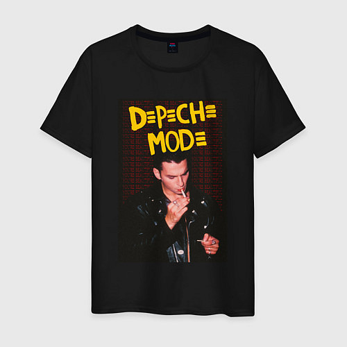Мужская футболка Depeche Mode Dave / Черный – фото 1