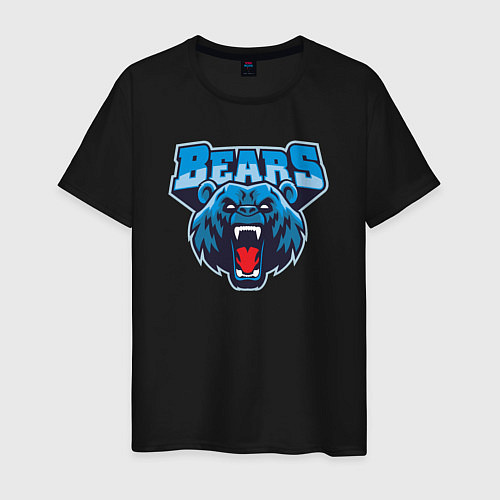 Мужская футболка Bears team / Черный – фото 1