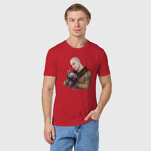 Мужская футболка Gaunter oDimm / Красный – фото 3