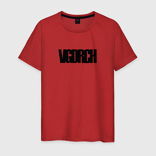 Мужская футболка Vagodroch black / Красный – фото 1