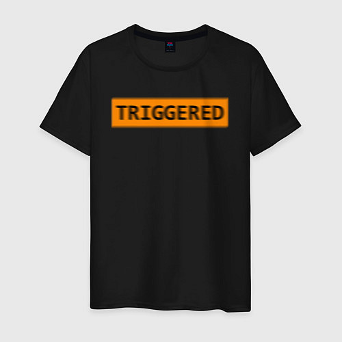Мужская футболка Triggered / Черный – фото 1