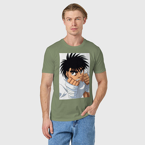 Мужская футболка Иппо Боксер / Авокадо – фото 3