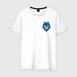 Футболка хлопковая мужская Cs go G2 arctic, цвет: белый
