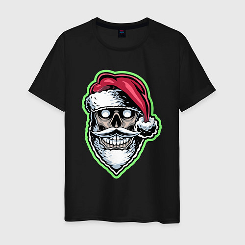 Мужская футболка Dead Santa / Черный – фото 1