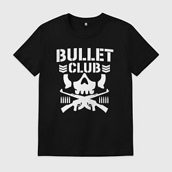 Футболка хлопковая мужская Bullet Club, цвет: черный