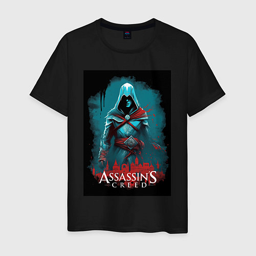 Мужская футболка Assassins creed тайные секреты / Черный – фото 1