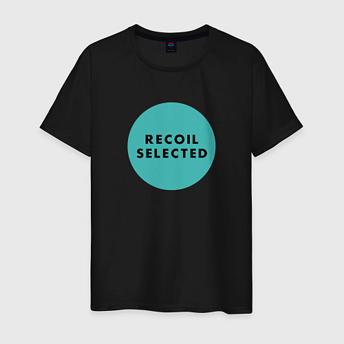 Мужская футболка Recoil - Wilders circle / Черный – фото 1
