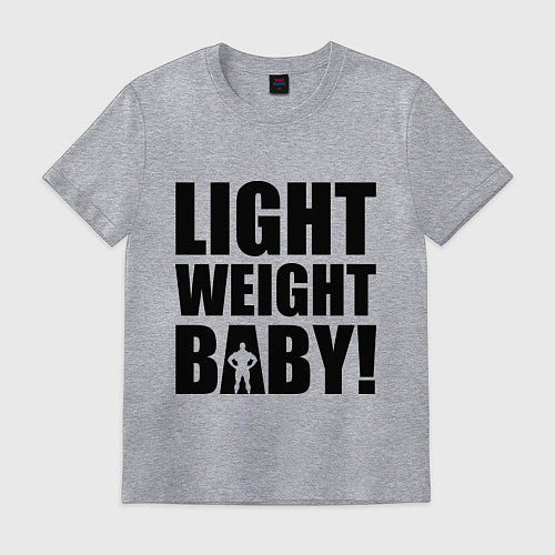 Мужская футболка Light weight baby / Меланж – фото 1