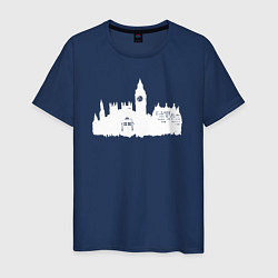 Футболка хлопковая мужская Tardis London, цвет: тёмно-синий