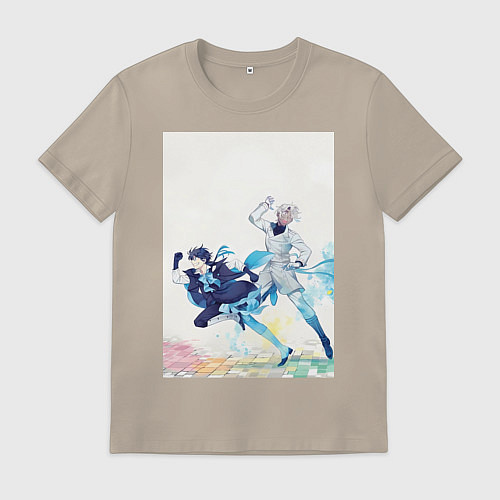 Мужская футболка Ванитас Ной Архивист / Миндальный – фото 1